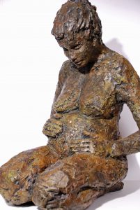 Sculpture-Bronze-Maternite