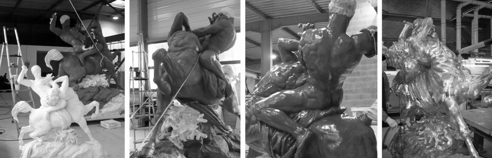 Fondation Chi Chei Taïwan - square Henri IV - Paris- Gissinger Mariele – Sculpture – Bronzes – Modelage – Terre – Ton - Céramique – Porcelaine – Porcelain – Artiste - Art-gm – Alsace - France