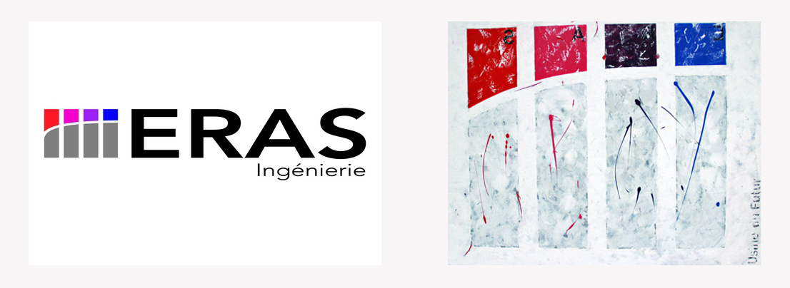 Art et entreprise- logo – toile – Peindre lieux de travail - Gissinger-Mariele-Peinture-huile-Peinte-Artiste-Art-gm-Alsace-France