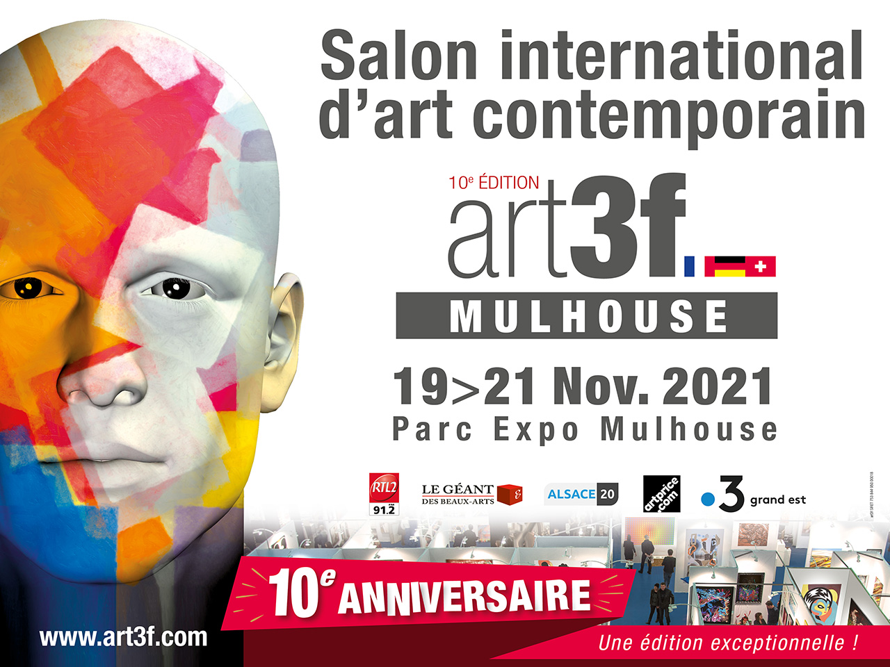 Art3f-Salon international d'art contemporain - Mulhouse Parc des expositions - Alsace