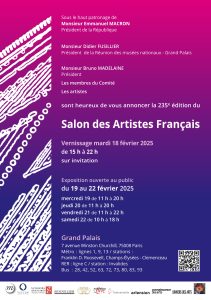 Salon des artistes Français- Grand-Palais-Paris-Peintre-Peinture-Huile, Gissinger-Mariele