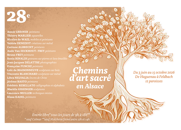 Diocèse Strasbourg - Chemin art sacré 2026